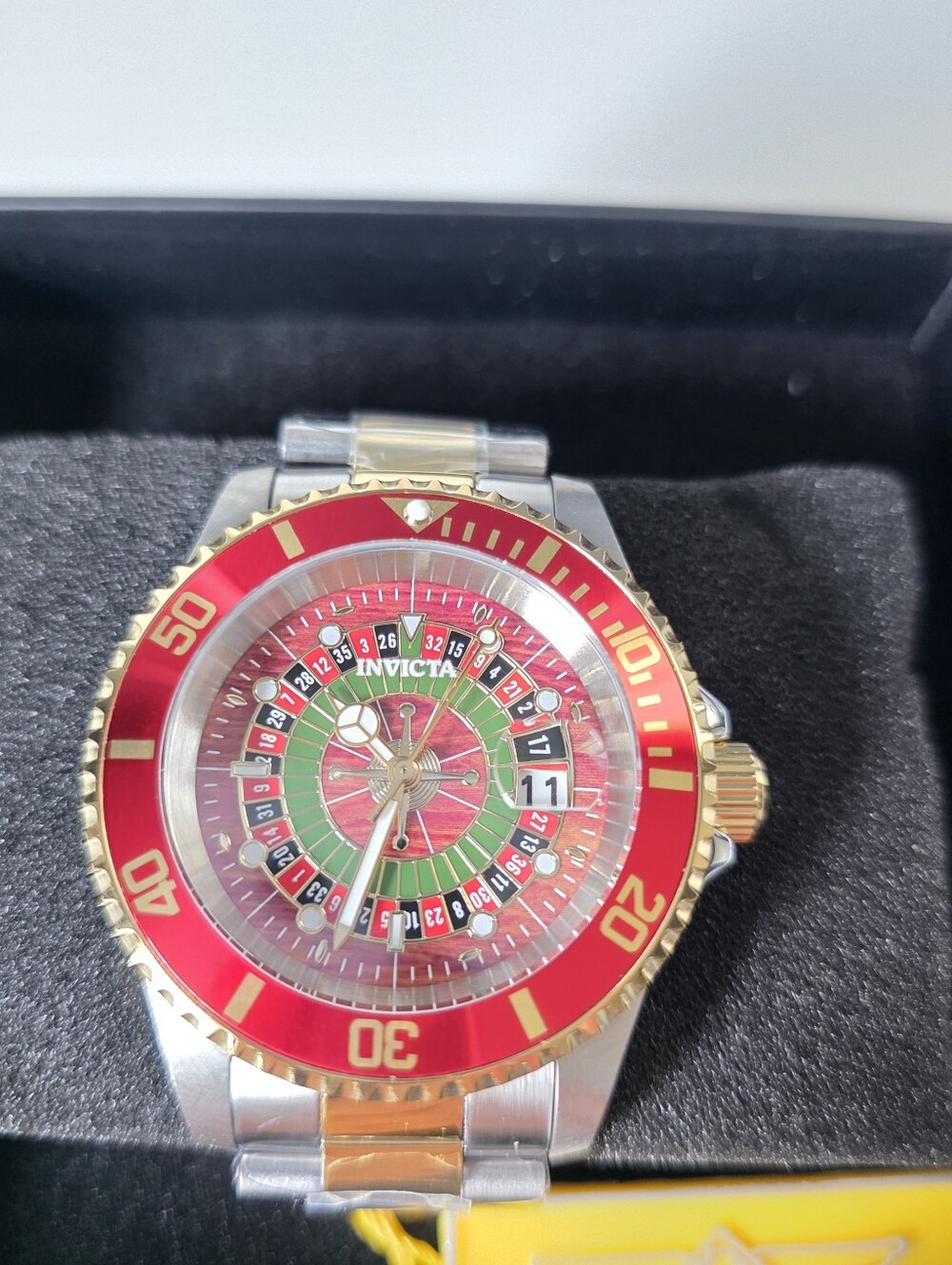 317.  Invicta Pro Diver House of Cards Men's Watch - 40mm - MSRP $249
